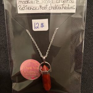 Mookaite jasper crystal root chakra healing , patience