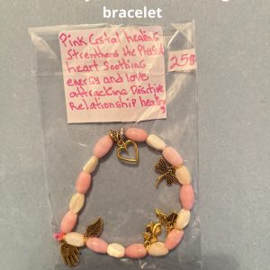 Pink  love healing bracelet