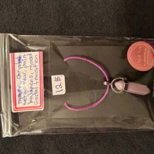 Pink crystal love healing pendant