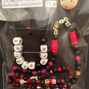 Kids spider man set comfortable bracelet and necklace